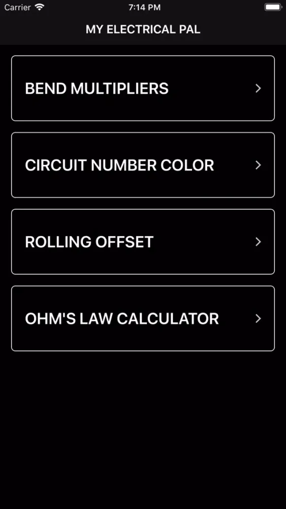 My Electrical Pal Screenshots