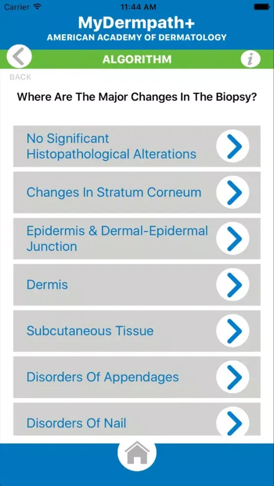 Скриншоты MyDermPath+