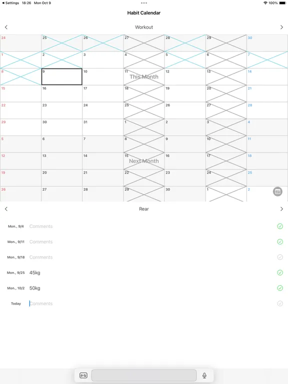 Habit Tracker with Timer iPad  স্ক্রিনশট