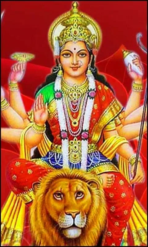Capturas de tela do Durga Mata Wallpaper HD