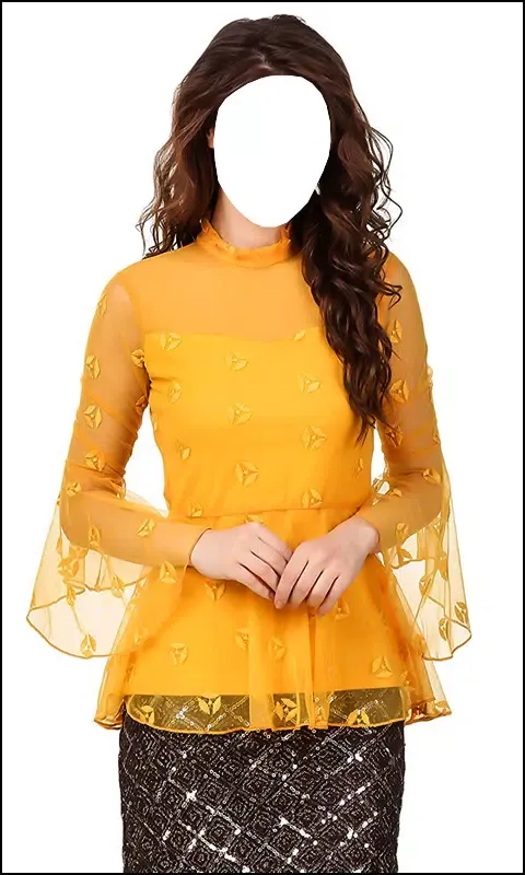 Fashion Girl Dress Photoframes Screenshots