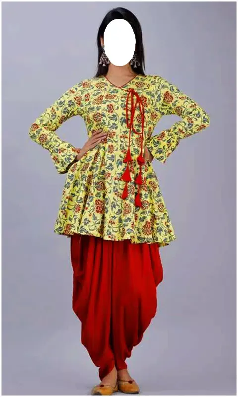 Fashion Girl Dress Photoframes Screenshots