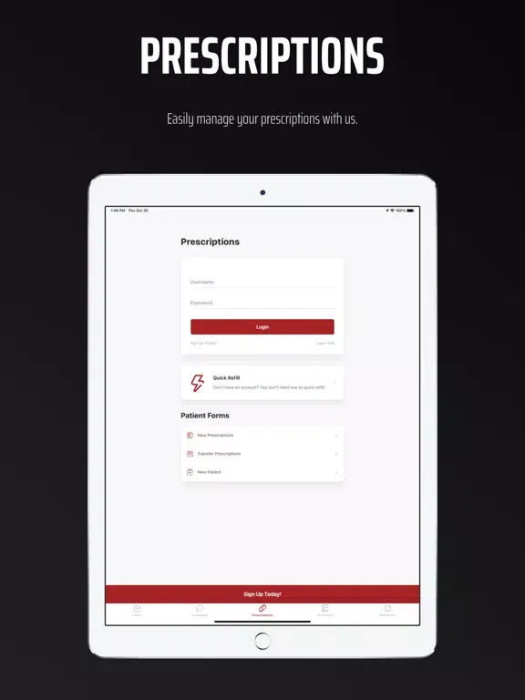 ภาพหน้าจอของ Family Health Source iPad 