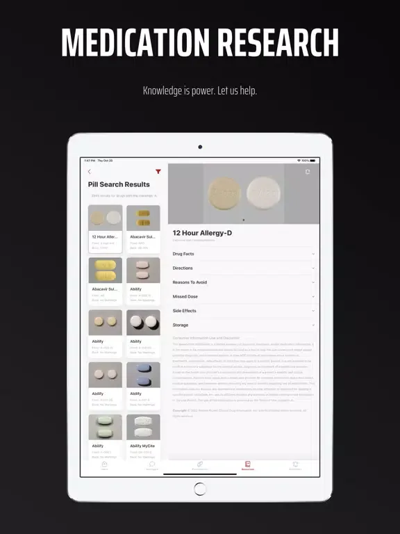 ภาพหน้าจอของ Family Health Source iPad 