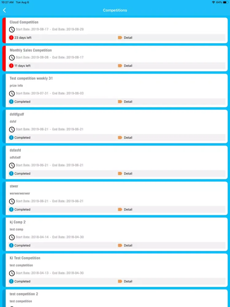 Zrzuty ekranu 1Echo iPad 