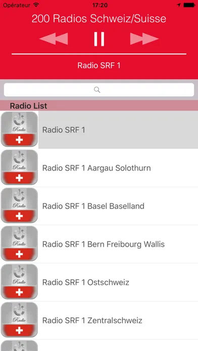 Capturas de pantalla de 200 Radios Schweiz (CH) : Musik, Fußball