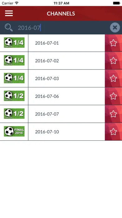 تصاویر Matchs Euro 2016 - All Football Matches Dates in Live