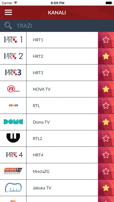 Capturas de pantalla de TV Vodič u Hrvatskoj (HR)