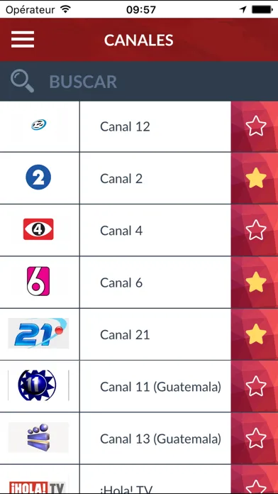 Zrzuty ekranu Programación TV El Salvador SV