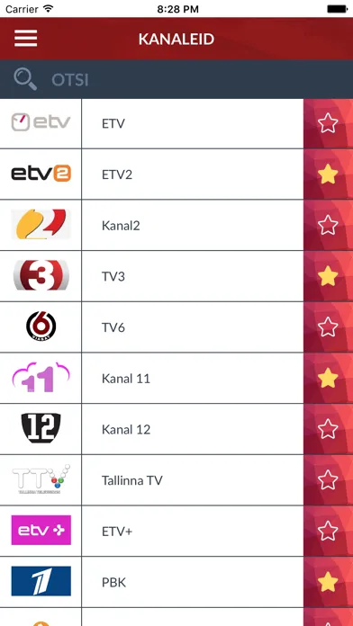 Captures d'écran de Telekava Eestis • täna ja nüüd (TV-kavad EE)
