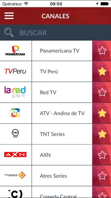 Captures d'écran de Programación TV Perú (PE)