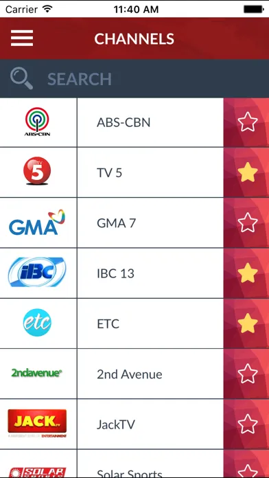 TV Schedules Philippines (PH) Ekran Görüntüleri