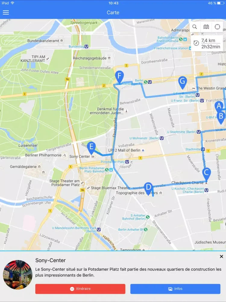 TOP Berlin - Visiter les incontournables (by VLM - Visiter Le Monde) iPad  স্ক্রিনশট