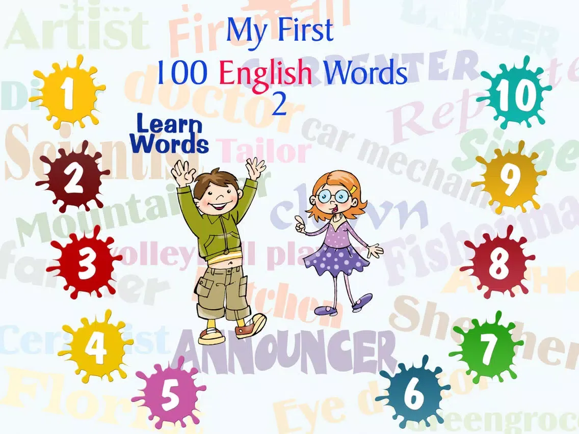 My First 100 English Words 2 iPad  Ekran Görüntüleri