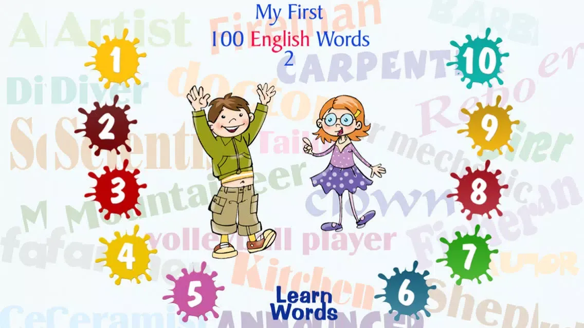 My First 100 English Words 2 Ekran Görüntüleri