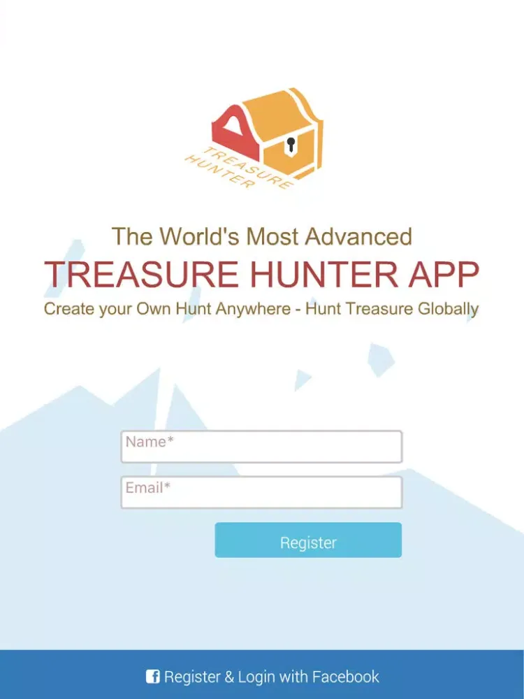 Treasure Hunter App iPad  Ekran Görüntüleri