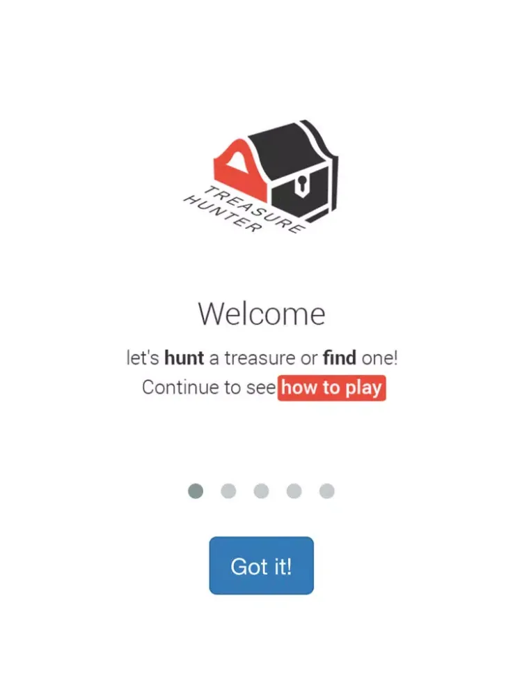 Treasure Hunter App iPad  Ekran Görüntüleri