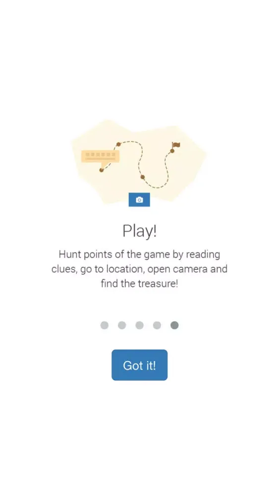 Treasure Hunter App Ekran Görüntüleri