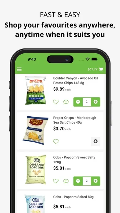 Foodies Organic Screenshots