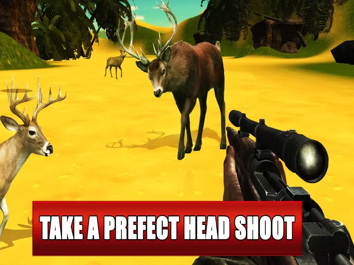 Capturas de pantalla de 2016 Big Buck Deer Hunting Animal Hunter Pro iPad 