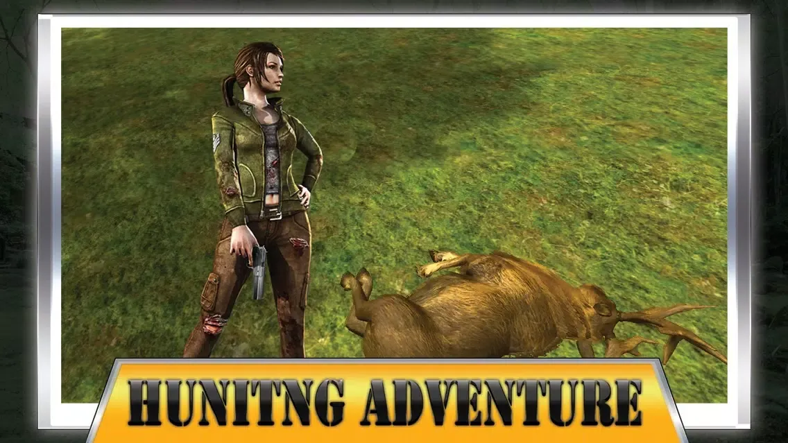 Ảnh chụp màn hình của 2016 3D Big Deer : Hunting Sniper Survival Pro