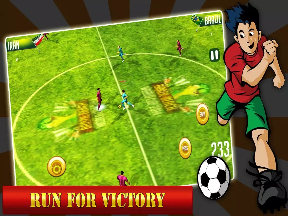 Capturas de tela do Real Champions Football : World League Soccer iPad 