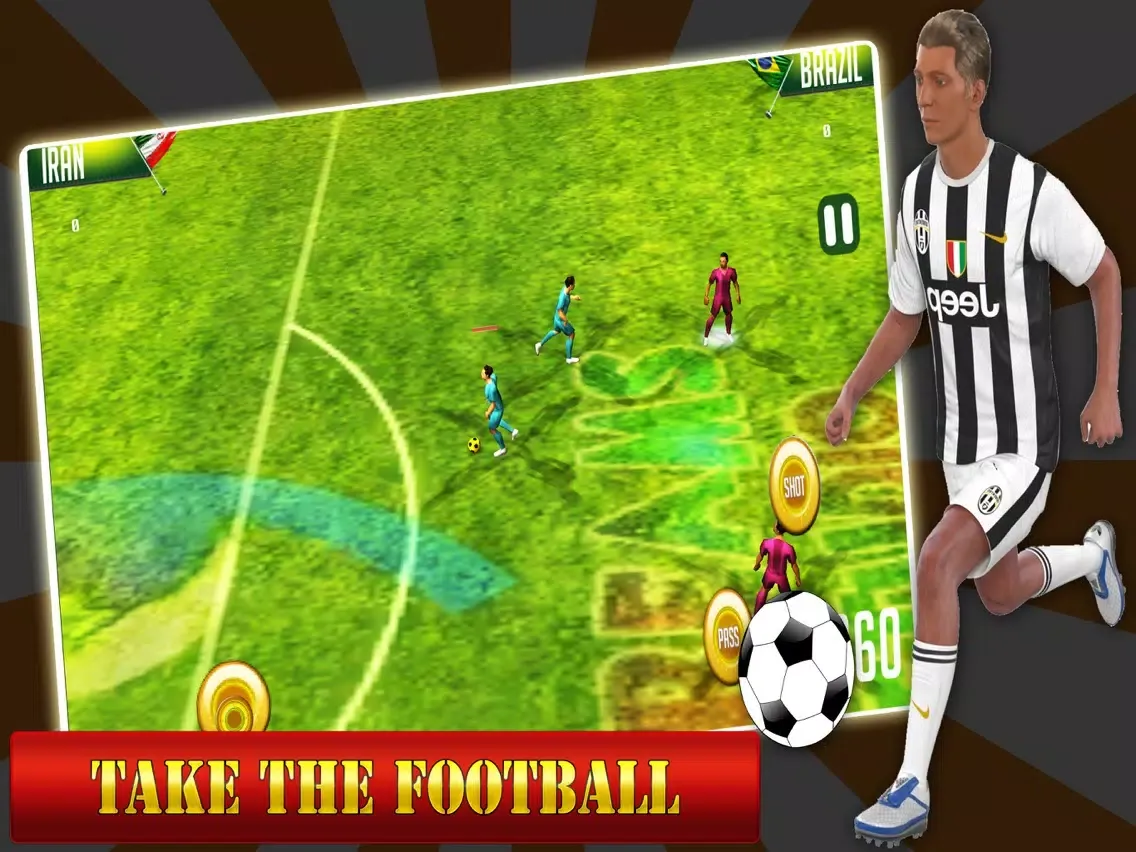 Capturas de tela do Real Champions Football : World League Soccer iPad 