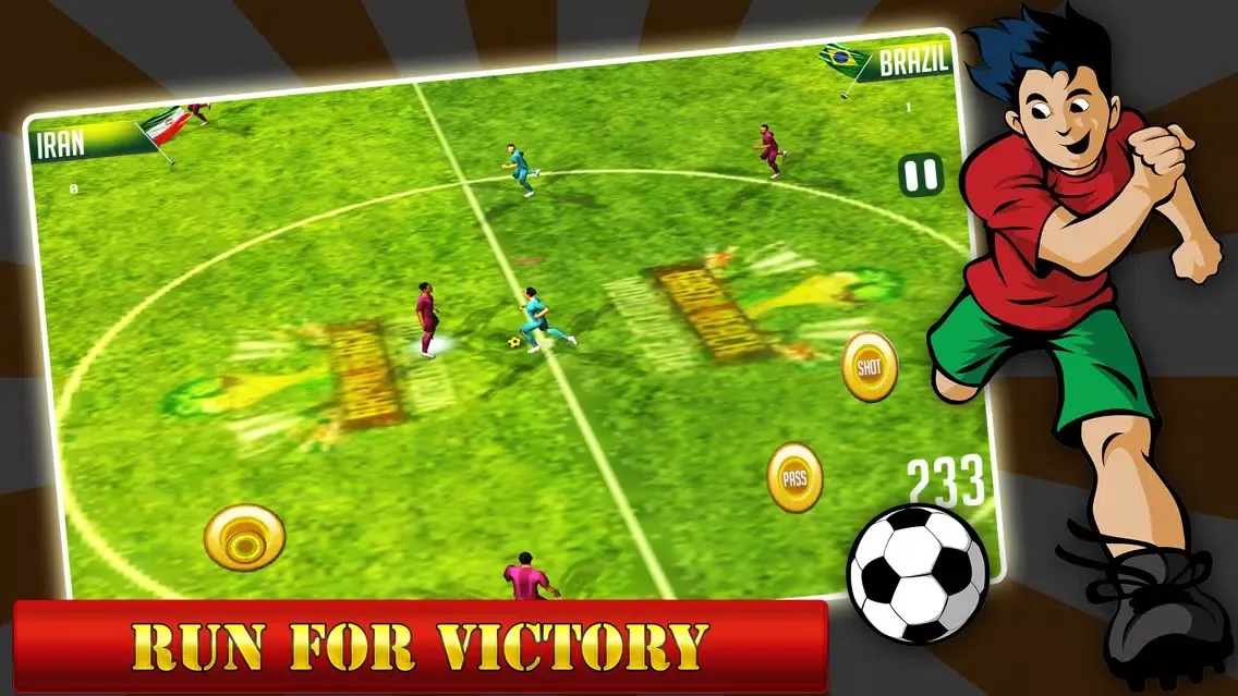Capturas de tela do Real Champions Football : World League Soccer