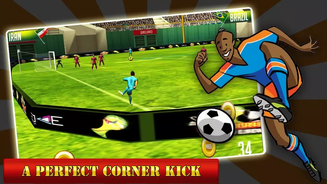Capturas de tela do Real Champions Football : World League Soccer