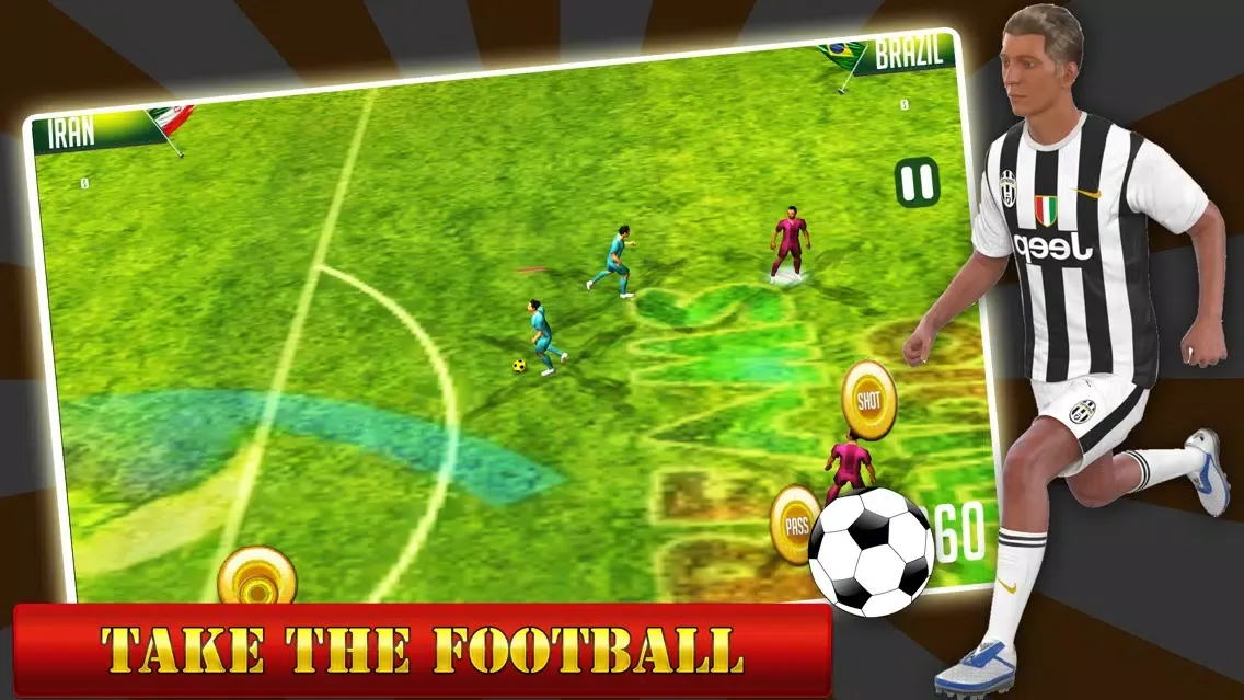 Capturas de tela do Real Champions Football : World League Soccer