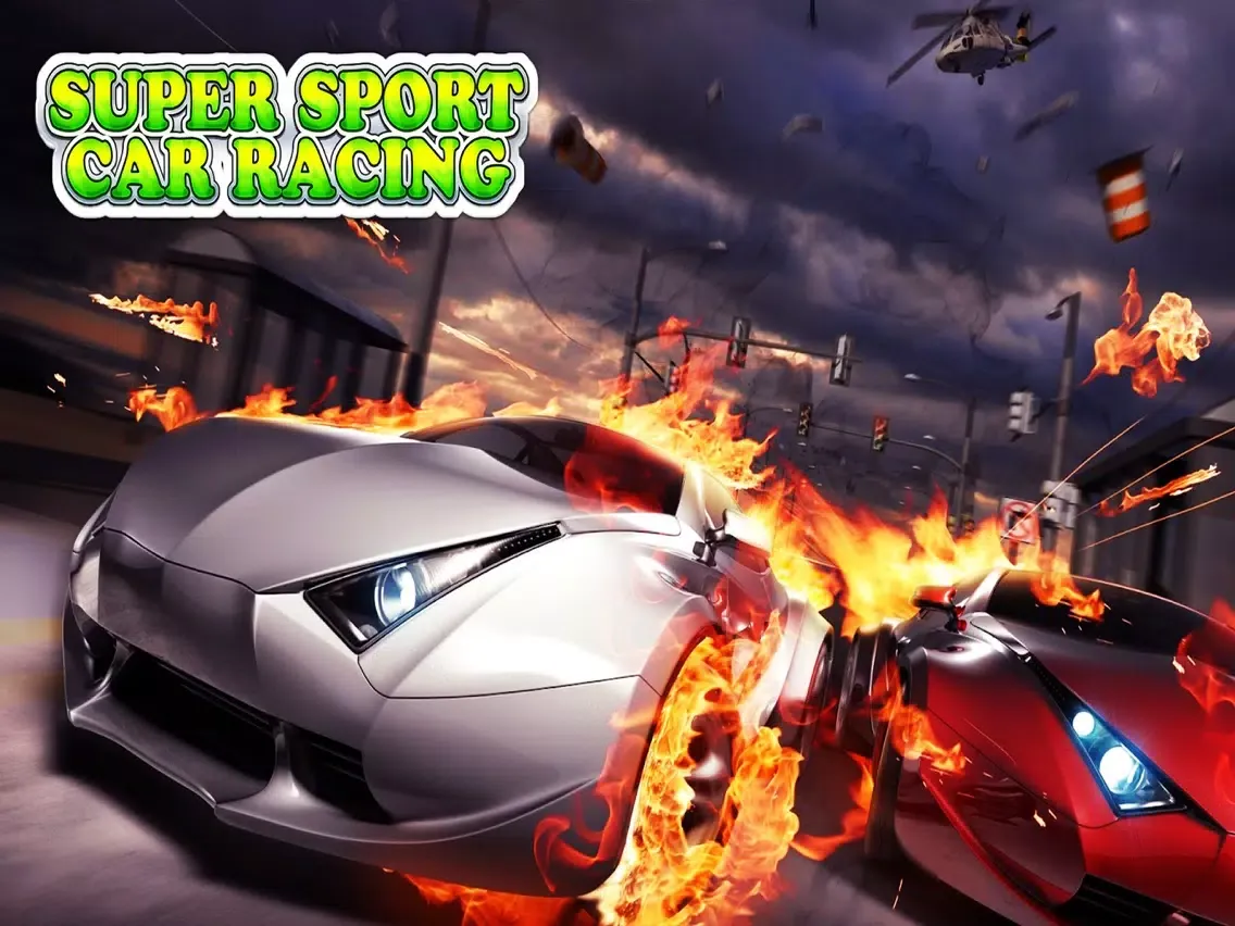 Zrzuty ekranu Super Sport Car Racing: Free Sport Driving iPad 