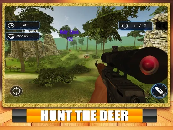 Deer Hunting Elite Sniper : 2017  Hunter forest iPad  Screenshots