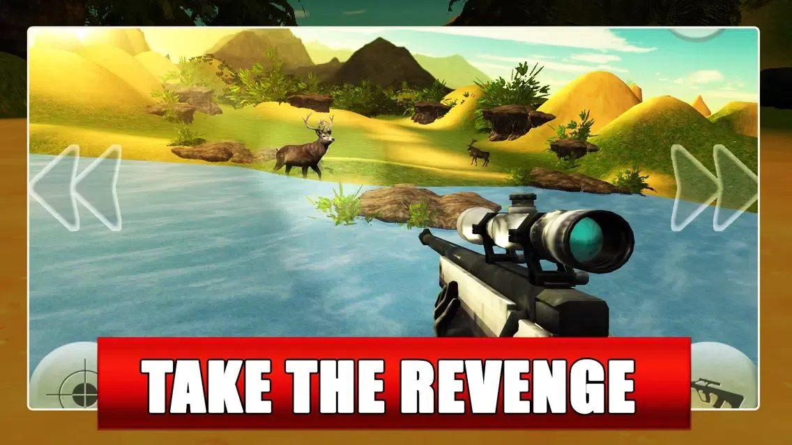 Tangkapan layar 2016 Big Buck Deer Hunting Animal Hunter Free