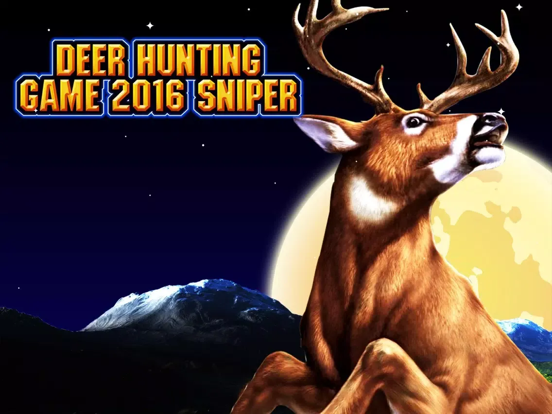 Deer Hunting Game 2016 : Sniper Kill Animals Free iPad 應用截圖