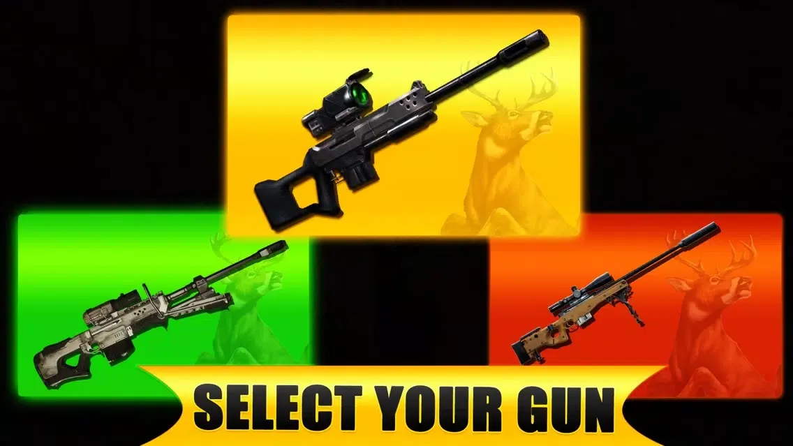 Deer Hunting Game 2016 : Sniper Kill Animals Free應用截圖