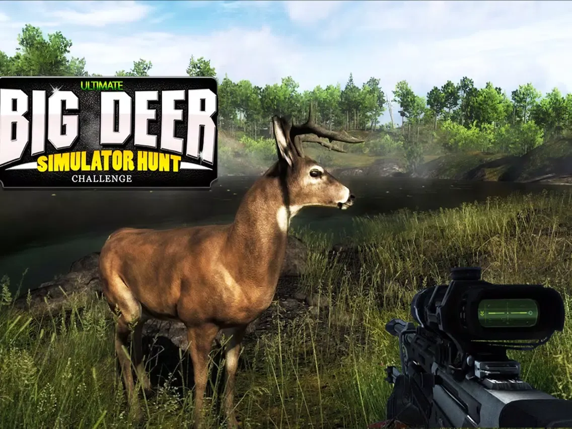 Capturas de pantalla de Ultimate Big Deer Hunt Simulator Sniper Challenge iPad 