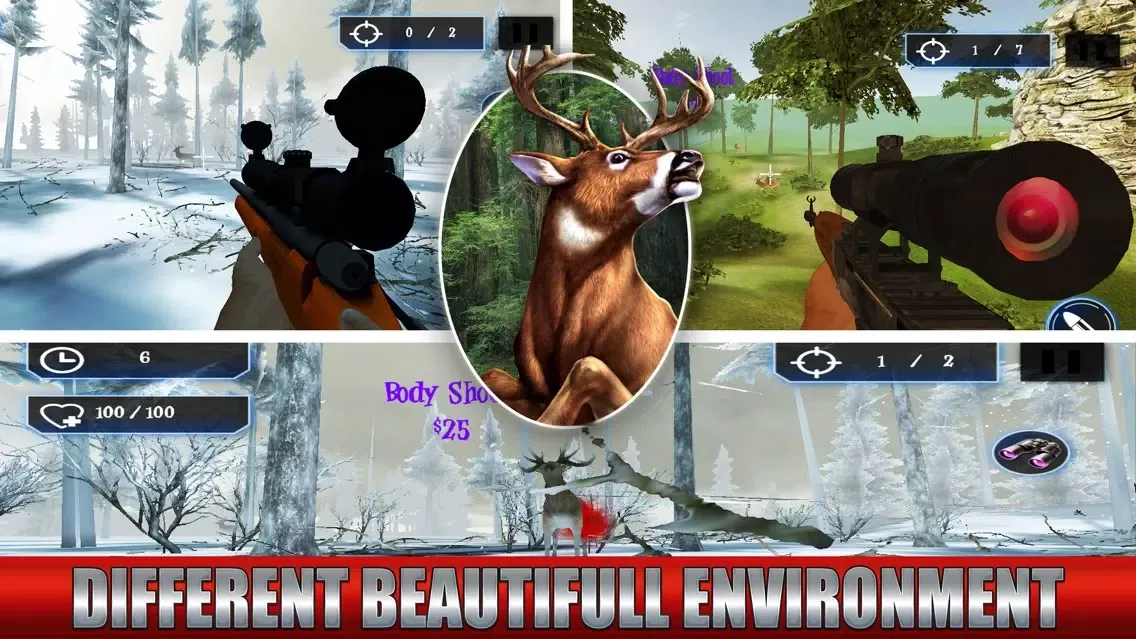 Capturas de pantalla de Ultimate Big Deer Hunt Simulator Sniper Challenge