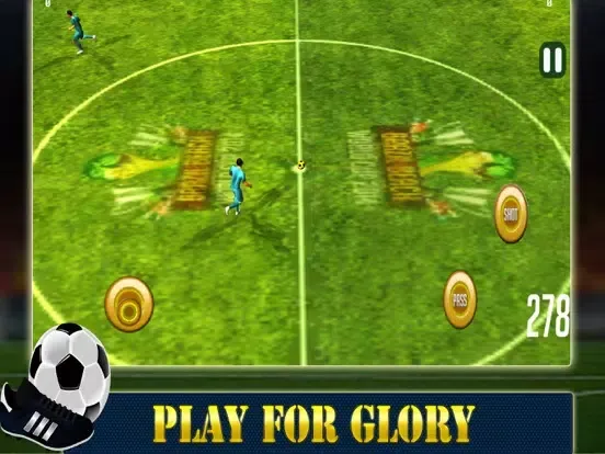 Top Soccer Challenge Unbeatable Team iPad 应用截图