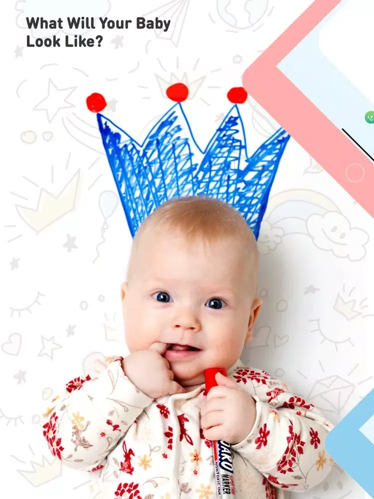 Скриншоты Future Baby with Celebrity iPad 