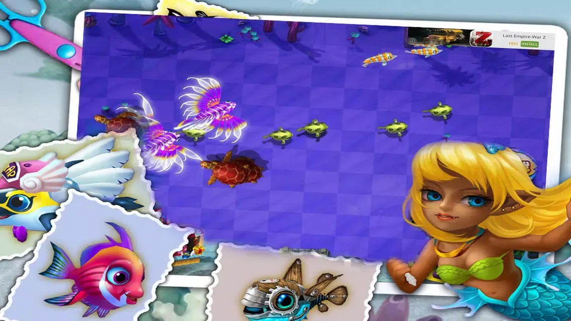 Capturas de tela do Funny Shark - Hunter Fish