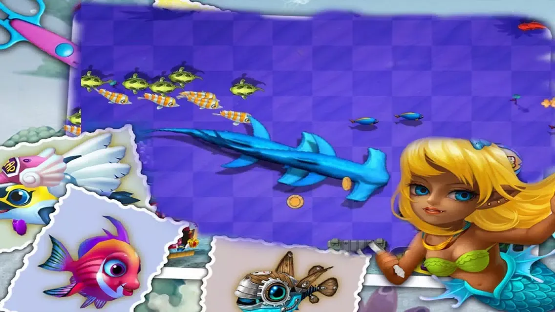 Capturas de tela do Funny Shark - Hunter Fish