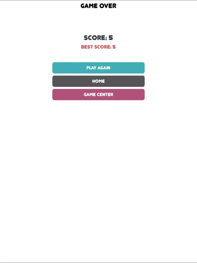ภาพหน้าจอของ Throw It! لعبة iPad 