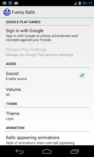 Funny Balls Screenshots