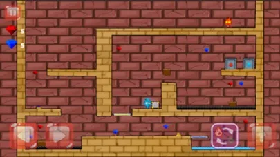Capturas de tela do Water And Fire Game