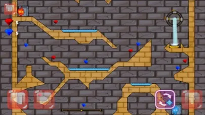 Capturas de tela do Water And Fire Game