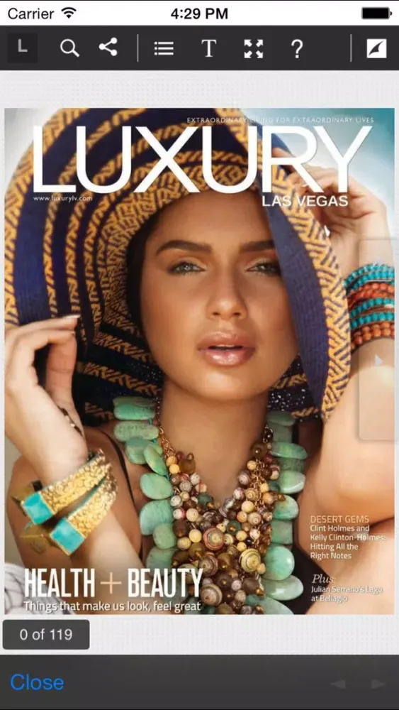Luxury Las Vegas Magazine স্ক্রিনশট