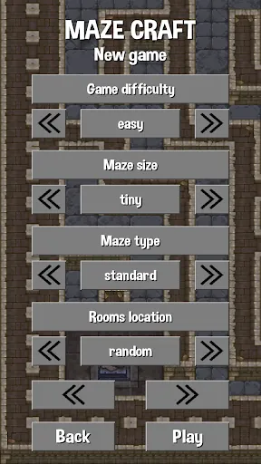 Tangkapan layar MazeCraft
