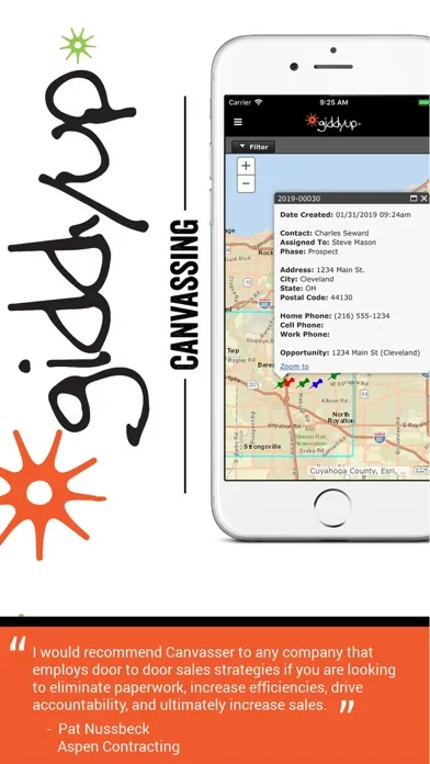 Canvasser Pro Screenshots