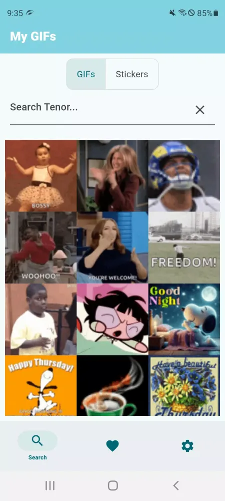 MyGif: Gif Finder & Downloader Screenshots