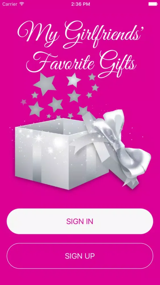 Tangkapan layar My Girlfriends' Favorite Gifts